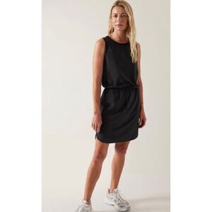 ATHLETA Rincon Dress In Black Size L / Pristine